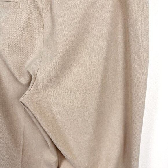 RW&Co. Womens Slim Leg Trousers Beige Size 4 Suiting Signature Fit Ankle Length - Picture 3 of 11